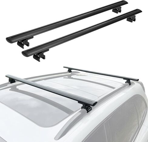47 Inch Aluminum Roof Rack Cross Bars Universal Fit Flush/Closed Rails with a Gap,Adjustable Cargo Bars, Hold 440 LBS. in Kuwait