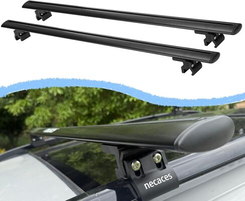 47 Inch Aluminum Roof Rack Cross Bars Universal Fit Flush/Closed Rails with a Gap,Adjustable Cargo Bars, Hold 440 LBS. in Saudi Arabia