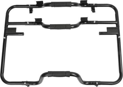 رف تخزين صلب متوافق مع 1976-2025 Jeep Wrangler CJ-7/YJ/TJ/JK/JL حامل عجلات الفرامل المنزلقة المطلية بالمسحوق باللون الأسود in Saudi Arabia