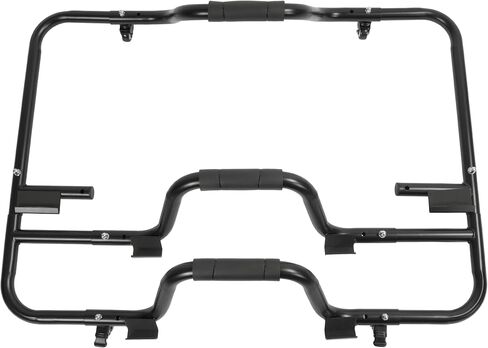 رف تخزين صلب متوافق مع 1976-2025 Jeep Wrangler CJ-7/YJ/TJ/JK/JL حامل عجلات الفرامل المنزلقة المطلية بالمسحوق باللون الأسود in Saudi Arabia