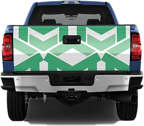 TGW191 Marlin American Flag Tailgate Wrap Decal, Patriotic Fishing Ocean Truck Tailgate, Swordfish Fishing Pickup Vinyl Wrap (Multicolor) in Saudi Arabia