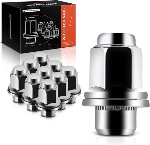 صواميل عجلة A-Premium M12-1.50 متوافقة مع Toyota Camry RAV4 Prius Corolla Chrysler Sebring Lexus RX330 RX350 RX400h مجموعة 5 قطع أمامية أو خلفية in Saudi Arabia