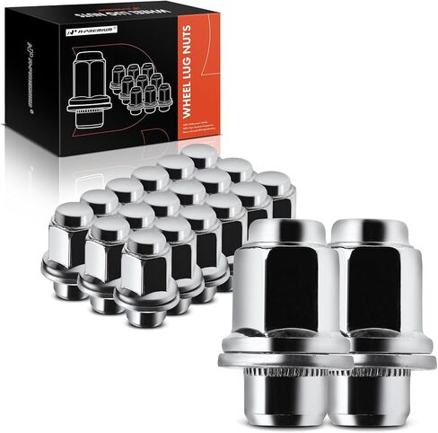 صواميل عجلة A-Premium M12-1.50 متوافقة مع Toyota Camry RAV4 Prius Corolla Chrysler Sebring Lexus RX330 RX350 RX400h مجموعة 5 قطع أمامية أو خلفية in Saudi Arabia