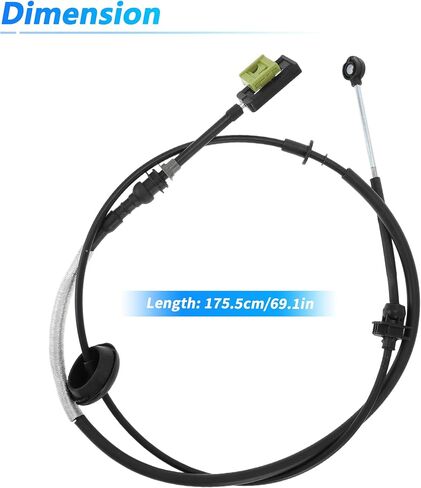 No.5C2Z7E395AA Automatic Transmission Gear Shift Cable for Ford E150 E250 E350 E450 Super Duty 2005-2014 4 Speed Auto Trans Control Lever Cable A/T Gear Shifter Cable in Saudi Arabia