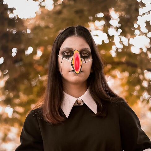 5Pcs Bird Beak, Parrot Nose Mask, Toucan Mask, Animal Bird Beak Costume Props, Halloween Costume, Cosplay Accessory in Saudi Arabia