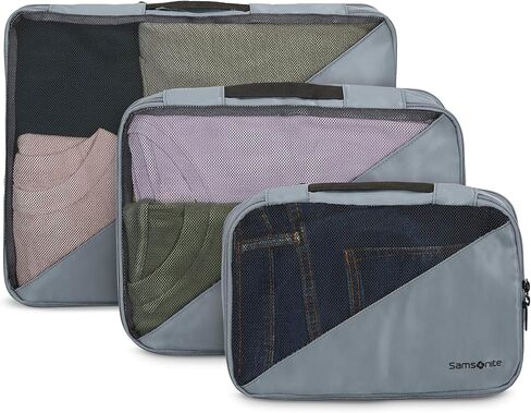 Samsonite 3-Piece Compression Packing Cube Set, State Blue in Saudi Arabia