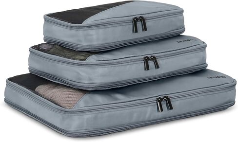 Samsonite 3-Piece Compression Packing Cube Set, State Blue in Saudi Arabia