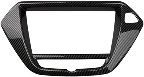 Cnaurda Car ABS Dashboard, GPS Navigation Frame Cover Trim Compatible with Chevy Trailblazer 2021-2023 Interior Accessories (Carbon Fiber Pattern) in Saudi Arabia