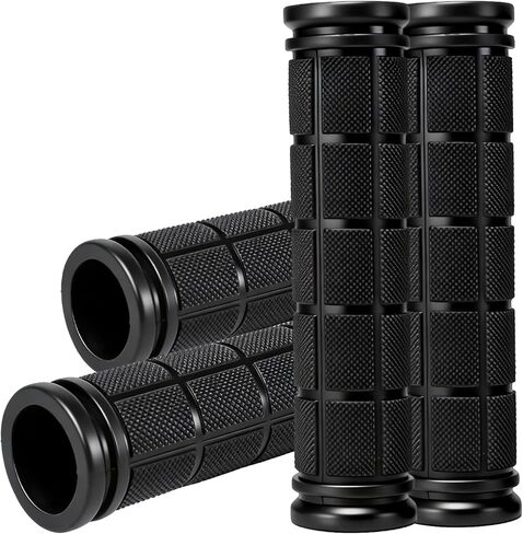 4Pcs Bike Handle Grips, Kids Non-Slip-Rubber Bicycle Handlebar Grips, Specialized Replacement Bike Grips, for Beach Cruiser Razor Scooter Foldable Mountain Bicycle Tricycle BMX MTB in Kuwait