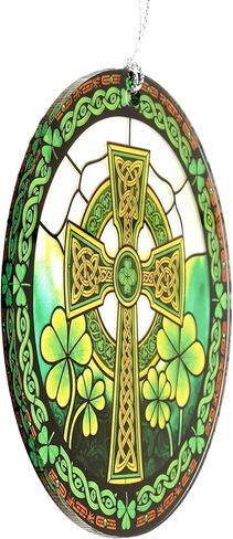 هدايا عيد القديس باتريك - الهدايا الأيرلندية مع بطاقة ومظروف - هدية عيد القديس باتريك للبالغين، وتبادل الفصول الدراسية وزملاء العمل، وبطاقة الجني الممتعة in Kuwait