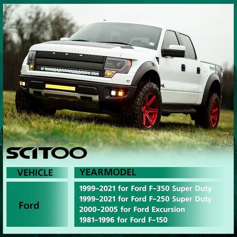 طقم رفع التسوية الأمامية مقاس 3 بوصات من SCITOO مناسب لسيارات Ford F-150، وF-250 F-350 Super Duty، Explorer، Ranger | لفورد برونكو | لفورد برونكو الثاني | من أجل رحلة فورد فواصل دعامة مزورة in Saudi Arabia
