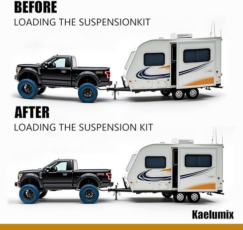 DR1500DQ Ram 1500 Rear Load Leveling Kit, compatible with 2009-2021 Ram 1500 2WD or 4WD models, Rear Bump Stops, Suspension Rubber Helper Spring Kit in Saudi Arabia