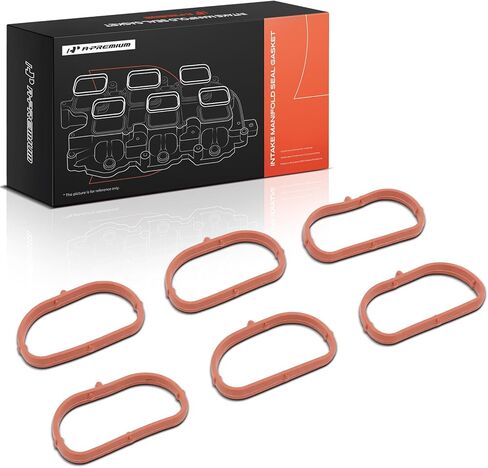 A-Premium Upper Fuel Injection Plenum Gasket Set Compatible with Jeep Wrangler 2007-2011 & Dodge Grand Caravan 2001-2010, Caravan & Chrysler Town & Country, Pacifica, Voyager & Volkswagen Routan in Saudi Arabia