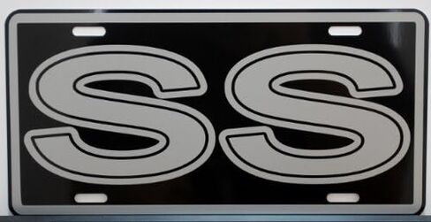 علامة استنساخ معدنية جديدة من SS Super Sport متوافقة مع Chevy Camaro Nova Chevelle El Camino Impala Hot Rod American Muscle Car Classic Custom Garage Bar Man Cave Collection هدية فنية جدارية in Saudi Arabia