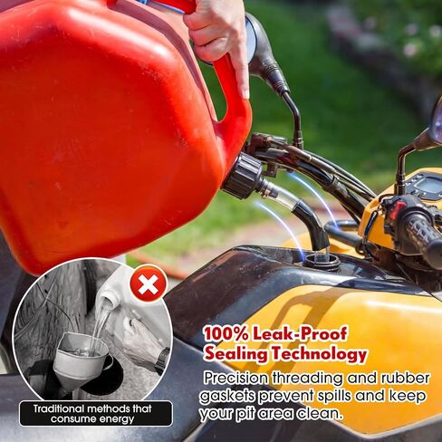 8 Pcs Racing Fuel Jug Hose Kits Include Racing Fuel Filler Hose 5/5.5 Gallon Gas Cylinder Lid and 2 Jug Cap Bender Replacement in Kuwait