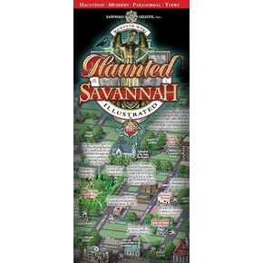 Haunted Savannah Illustrated Map in Saudi Arabia