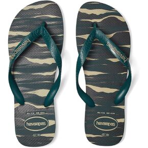 Havaianas Women's Brazil Logo Flip flops - Spring and Summer Sandals for Women - Steel Grey, 11/12W - 9/10M in Kuwait