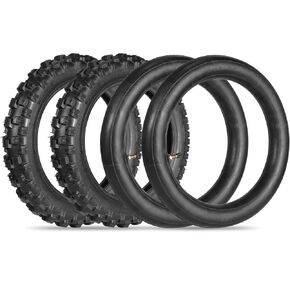 مجموعة إطارات الدراجة الترابية والأنبوب الداخلي مقاس 2.50-10، إطار أمامي/خلفي صغير للدراجة الترابية مقاس 10 بوصات وأنبوب داخلي، متوافق مع مجموعتين من Honda CRF50/XR50، وSuzuki JR50/DRZ70، وYamaha PW50 in Kuwait