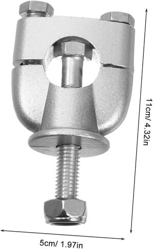 Luxshiny Ergonomic Motorcycle Handlebar Riser Clamp 7/8 Handlebar Clamps for Powersports in Saudi Arabia