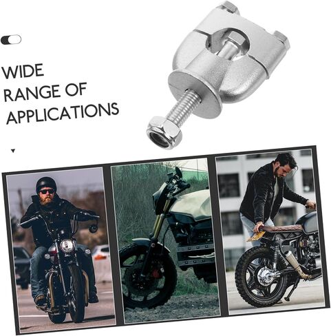 Luxshiny Ergonomic Motorcycle Handlebar Riser Clamp 7/8 Handlebar Clamps for Powersports in Saudi Arabia