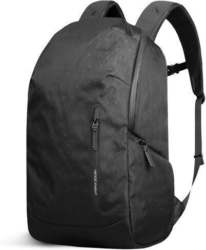 hk Waterproof Travel Backpack for Men – Lightweight 30L Laptop Backpack with 17.3" Compartment, Anti Theft Black Bag for Work, College, Hiking, Carry-On Use in Kuwait