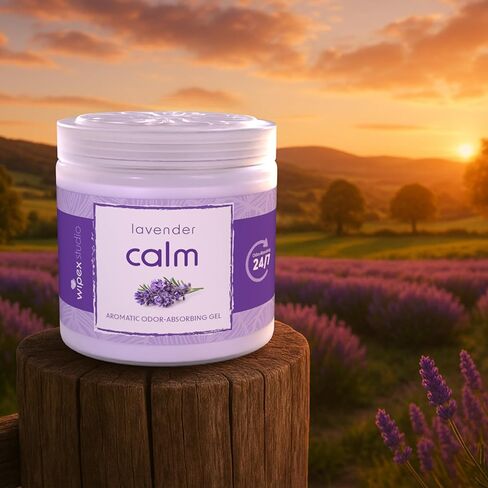 مجموعة متنوعة من مرطبان جل مزيل الرائحة من ويبيكس، 3 عبوات - مزيل الرائحة للمنزل، ممتص للرائحة مع عشب الليمون الملهم، والأوكالبتوس المنعش والنعناع، ​​ورائحة اللافندر الهادئة، 3 عبوات in Kuwait