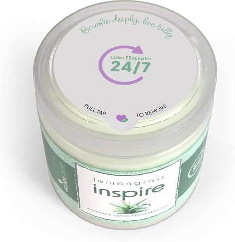 مجموعة متنوعة من مرطبان جل مزيل الرائحة من ويبيكس، 3 عبوات - مزيل الرائحة للمنزل، ممتص للرائحة مع عشب الليمون الملهم، والأوكالبتوس المنعش والنعناع، ​​ورائحة اللافندر الهادئة، 3 عبوات in Kuwait