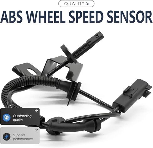 2 قطعة مستشعر سرعة العجلات الأمامية اليسرى واليمنى متوافق مع Ford Edge Mkx Nautilus F2GZ2C204A F2GZ2C205A J2GZ2C205A 15 16 17 18 19 20 21 22 2015 2016 2017 2018 2019 2020 2021 2022 in Kuwait