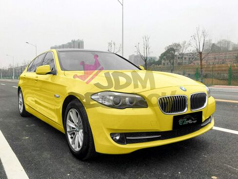 Lemon Yellow Super Gloss Vinyl Wrap Auto Car Sticker Decal Film Sheet Bubble Free Air Release Technology with Tool Set 3FTx5FT in Saudi Arabia