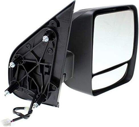مرايا غير ساخنة للسائق والراكب من Garage-Pro لنيسان NV2500 NV3500 NV1500 2012-2021 قابلة للطي يدويًا مع زجاج مراقب؛ بدون إشارة ضوئية محكم in Saudi Arabia