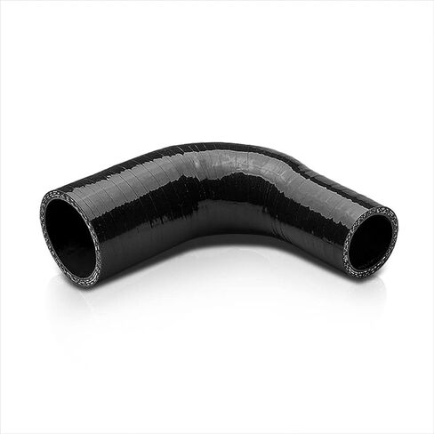 1 to 1.25 Inch 90 Degree Elbow Intercooler Silicone Hose Reducer Coupler,Black in Saudi Arabia