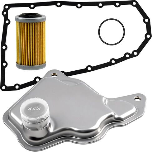 RE0F10D JF017E Transmission Filter Oil Pan Gasket Kit Fits for Nissan Altima Rogue Juke NV200 Rogue Sport Qashqai Sentra Replaces# 31728-29X0D 31726-3JX0A 31726-28X0A in Saudi Arabia