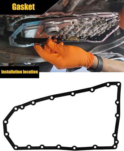 RE0F10D JF017E Transmission Filter Oil Pan Gasket Kit Fits for Nissan Altima Rogue Juke NV200 Rogue Sport Qashqai Sentra Replaces# 31728-29X0D 31726-3JX0A 31726-28X0A in Saudi Arabia