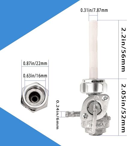M16x1.5mm مولد بيتكوك خزان الوقود مفتاح إغلاق صمام مع خرطوم خط الوقود لمولد البنزين بريداتور جينيراك بطل دوروماكس باور ميت in Saudi Arabia