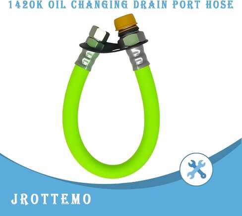 خرطوم منفذ تصريف الزيت 1420K 20 مم متوافق مع محركات سلسلة Kawasaki FH FJ FR FS FX ومحركات Hon-da GX660، GXV390، GXV660 V-Twin in Kuwait