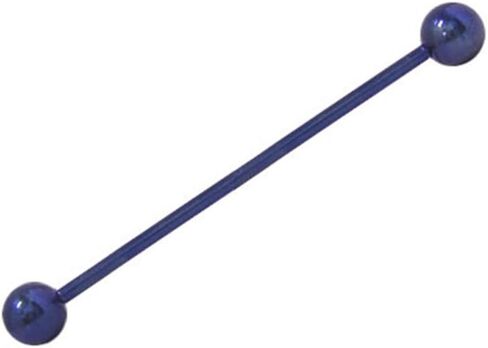 مجوهرات الحديد الصناعية 14G 38mm التيتانيوم الصلب تباع 1PC in Kuwait