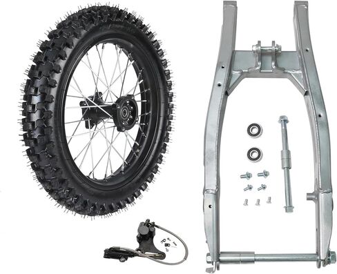 90/100-16 Rear Wheel Tire with 15mm Bearing & 16'' Rear Swingarm for Pit Pro Trail Dirt Bike 125cc 140cc 150cc in Saudi Arabia
