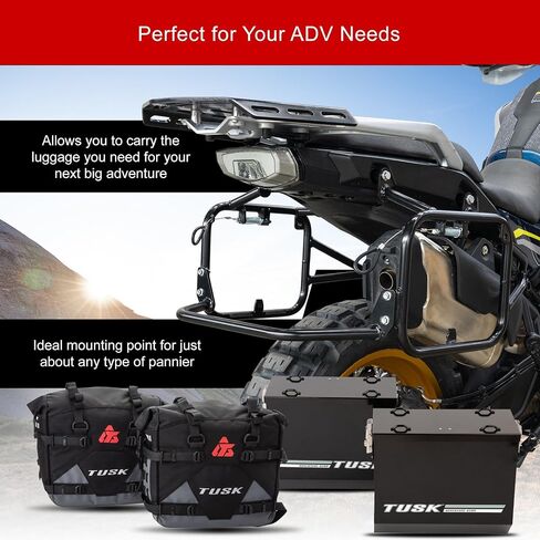رفوف Tusk Pannier المتوافقة مع CFMOTO Ibex 800 E/S/T 2023-2025 in Saudi Arabia