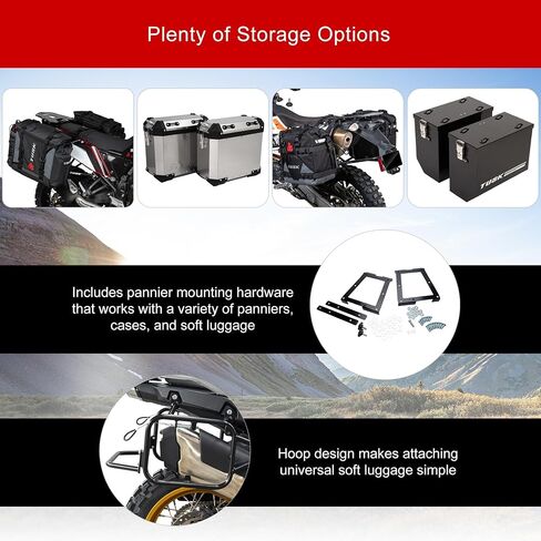 رفوف Tusk Pannier المتوافقة مع CFMOTO Ibex 800 E/S/T 2023-2025 in Saudi Arabia