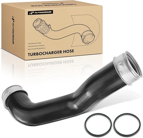 A-Premium Turbocharger Intercooler Hose Compatible with Mercedes-Benz E320 2007 2008 2009 V6 3.0L, Lower Side in Saudi Arabia