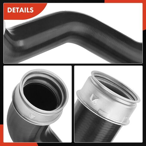 A-Premium Turbocharger Intercooler Hose Compatible with Mercedes-Benz E320 2007 2008 2009 V6 3.0L, Lower Side in Saudi Arabia