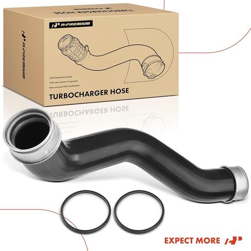 A-Premium Turbocharger Intercooler Hose Compatible with Mercedes-Benz E320 2007 2008 2009 V6 3.0L, Lower Side in Saudi Arabia