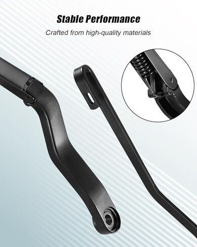 1 Pair Front Windshield Wiper Arm Fit for Dodge Ram 1500 2500 3500 4500 5500 2009-2016 Replace 42764 42765 55277449AA 55277449AB 55277449AC 55277449AD in Saudi Arabia