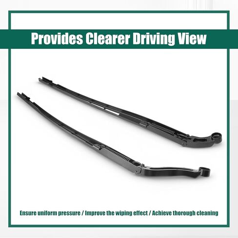 YUXIVCNE 2Pcs 85221-0C020 85211-0C020 Front Windshield Wiper Arm Kit Compatible with Toyota Tundra 2007-2017 Replacement for Toyota Sequoia 2008-2018 Left and Right Side Wiper Arms Assembly in Saudi Arabia