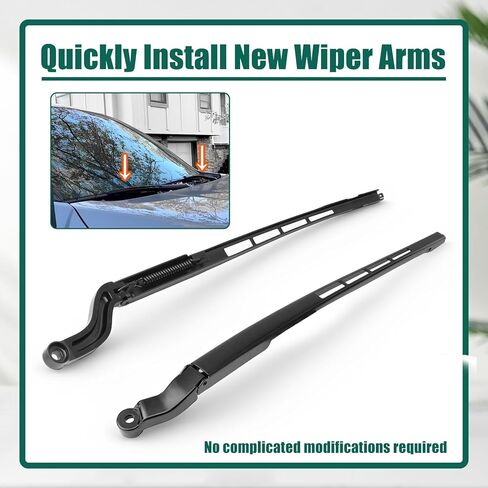 YUXIVCNE 2Pcs 85221-0C020 85211-0C020 Front Windshield Wiper Arm Kit Compatible with Toyota Tundra 2007-2017 Replacement for Toyota Sequoia 2008-2018 Left and Right Side Wiper Arms Assembly in Saudi Arabia