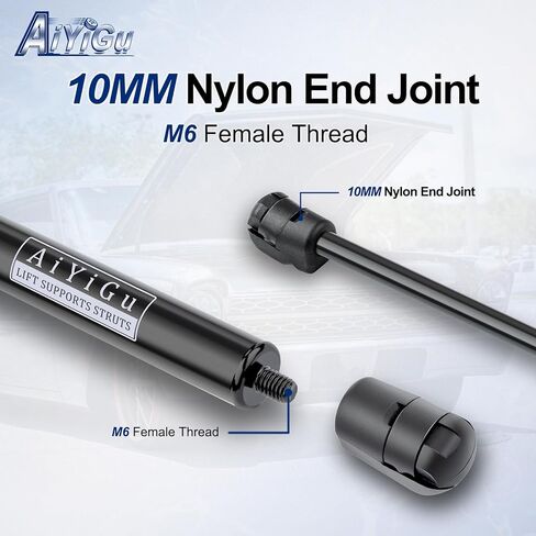6303 Front Hood Struts Shocks Lift Supports Gas Springs Compatible with 2005-2010 Chrysler 300 300C, 2005-2010 Dodge Challenger/Magnum/Charger, Pack of 2 PCS Replaces SG414051 PM1008 in Saudi Arabia