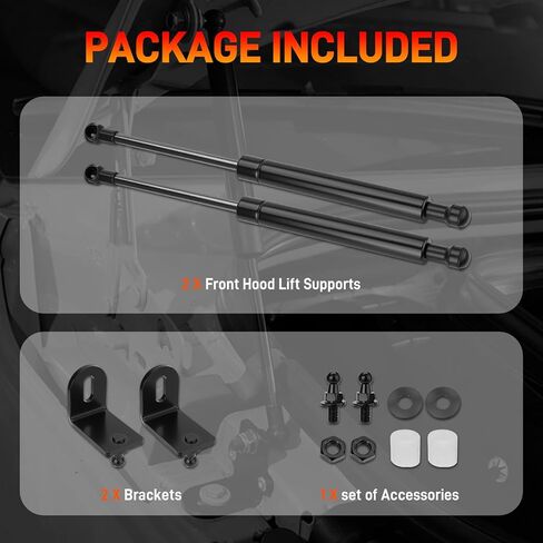 2Pcs Front Hood Lift Supports Gas Struts Shocks Compatible with Mercedes-Benz 2018 2019 2020 2021 2022 2023 2024 Sprinter 907 910 VS30 (Mounting Parts Provided) in Saudi Arabia