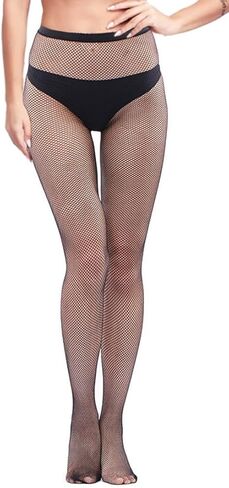 Women's High Waist Fishnet Stockings, One Size and Plus Size Thigh High Mesh Pantyhose in Saudi Arabia
