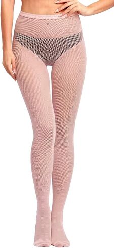 Women's High Waist Fishnet Stockings, One Size and Plus Size Thigh High Mesh Pantyhose in Saudi Arabia