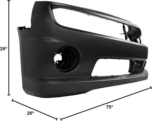 مصدات توفر - واجهة غطاء ممتص الصدمات الأمامي متوافقة مع 2010-2013 Chevy Camaro SS 10-13، GM1000905 in Saudi Arabia